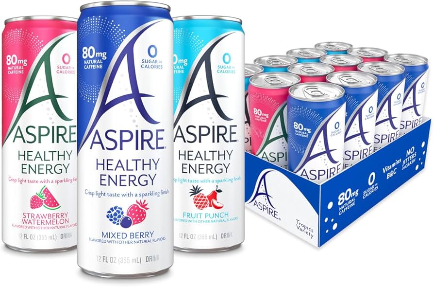 Aspire Healthy Vegan Energy Drinks