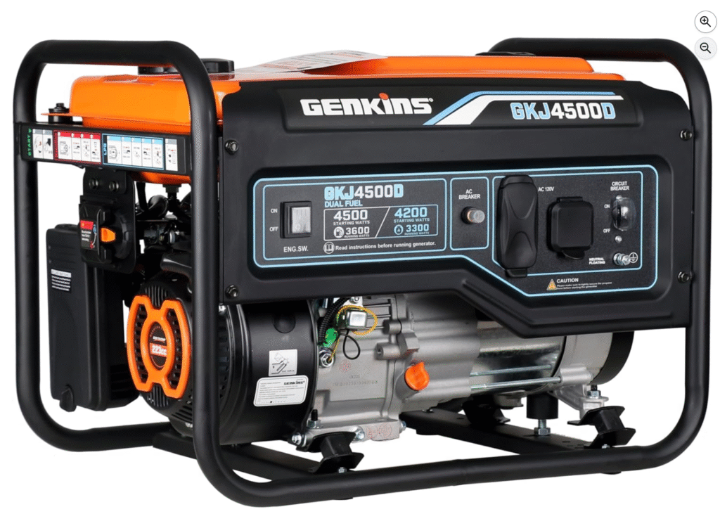 Genkins Dual Fuel Generator