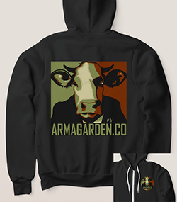 Camo and Pop Art Inspired Hoodie