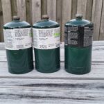 variety set of 1lb propane canisters