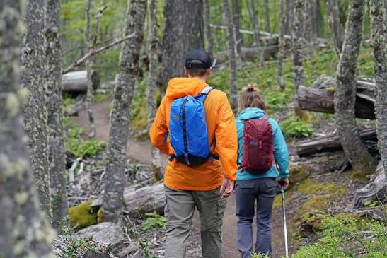 REI Co-op Flash 18 Pack backpack on trail