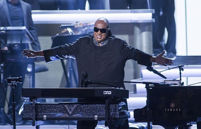 licensed photo of Stevie Wonder